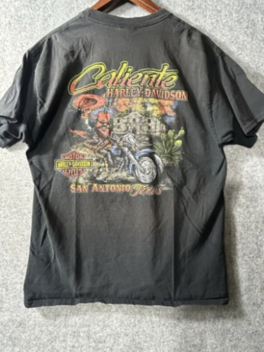 Harley Davidson San Antonio Texas Caliente Pepper Alamo Black